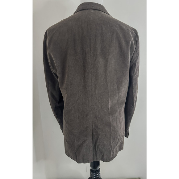 Gap Mens Vintage Blazer Sport Coat Brown Soft Herringbone Large - Picture 4 of 7